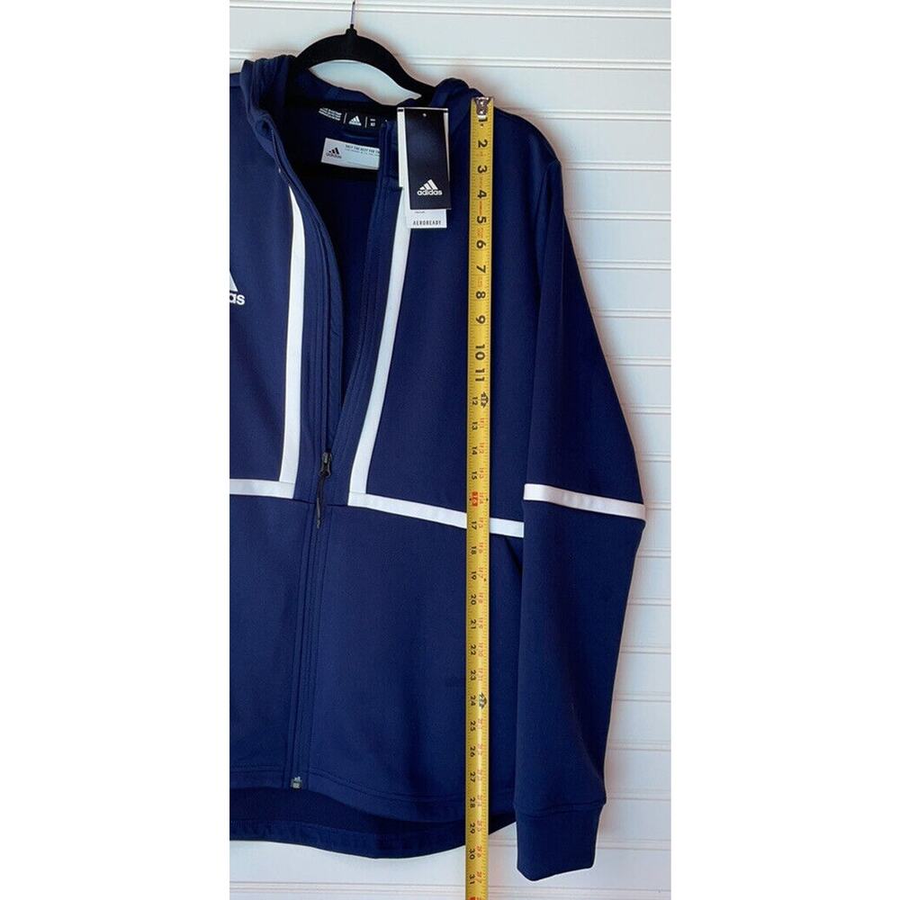 NWT Adidas Women Navy Blue Long Sleeve Under The Lights Full Zip Jacket Size XLT - Picture 4 of 7